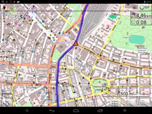 Map of Czech Republic android App screenshot 0